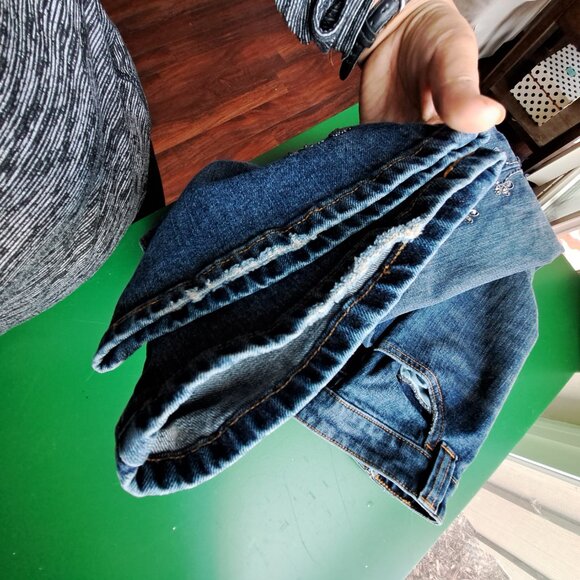 INC Concepts y2k Embellished Boot Cut Jeans Size 6P - Picture 10 of 12